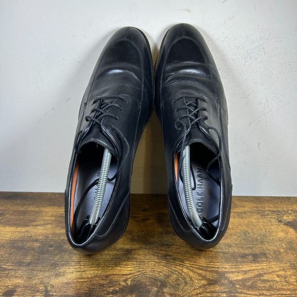 Cole Haan Lenox Hill Split Toe Oxford‎ Black Shoes Men's Size 10.5 M - Picture 6 of 8